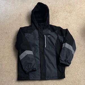 Swiss Tech Black and Gray Jacket